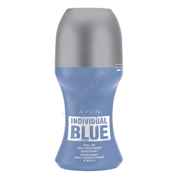 Дезодорант-антиперспирант с шариковым аппликатором Individual Blue, 50 мл Свежий аромат с нотой "фужер" (розмарин, лаванда, грейпфрут). Произведено в Польше.