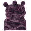 Женский шарф фиолетовый - Женский шарф фиолетовый