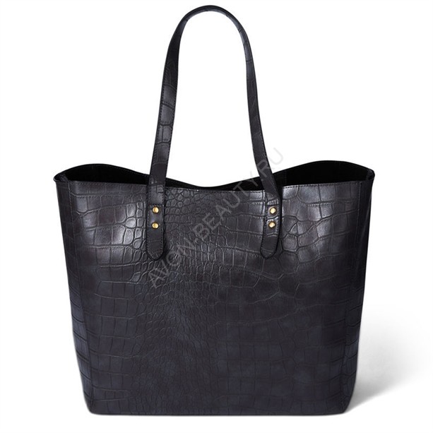 Женская сумка &quot;Стэйси&quot; 06710 Вместительная сумка-тоут с фактурой "под рептилию" - это та классика, которая никогда не выходит из моды. Подкладка выполнена из полиэстера. Внутри сумки есть карман на молнии.