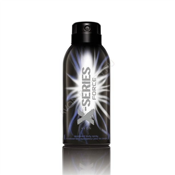 Дезодорант-спрей для тела X-Series Force, 150 мл Древесный аромат с нотой "фужер" (бергамот, кедр, амбра). Произведено в Польше.
