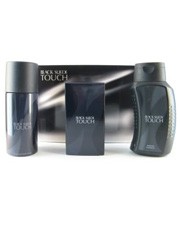 Набор парфюмерно-косметический серии Black Suede Touch: туалетная вода, дезодорант-спрей для тела, гель для душа для мужчин