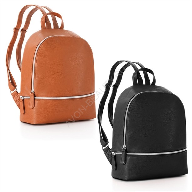 Женский рюкзак &quot;Рэйчел&quot; черный  Женский рюкзак представлен в двух цветах: черный и коричневый. Закрывается на молнию.