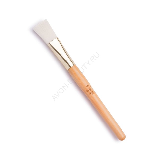Кисточка для нанесения маски Кисточка для нанесения маски с маркировкой «AVON» с ручкой из дерева, щетиной из нейлона и алюминиевым наконечником. Размер: 17,3 см x 1,5 см x 2,2 см.Произведено в Китае.