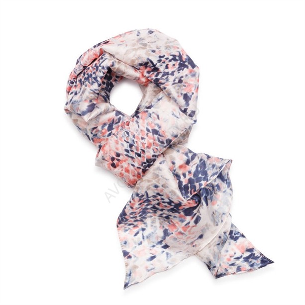 Женский шарф &quot;Уитни&quot; Легкий шарф с оригинальным принтом. Материал: 100% полиэстер. Размеры: 170х35 см.Произведено в Китае.