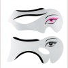 Набор трафаретов для макияжа глаз (4 шт.) 60107 - Набор трафаретов для макияжа глаз (4 шт.) 60107