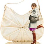 Женская сумка "Беата" кремовая 44424