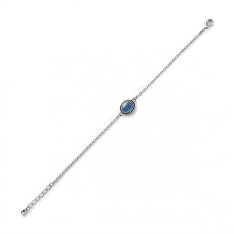 Комплект бижутерии "Осанна": браслет (1 шт.), ожерелье-чокер (1 шт.) 06090